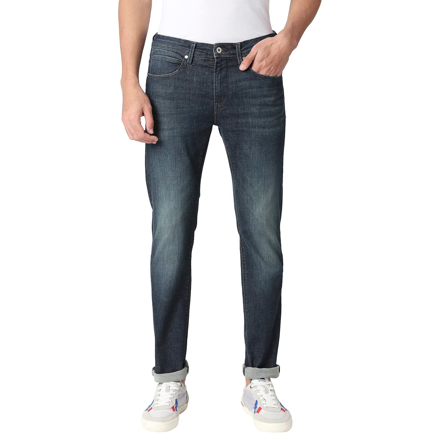 Pepe Jeans MenS Slim Jeans (Pm207140R193_Blue Black Used