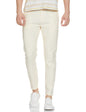 The Indian Garage Co Men Slim Fit Solid Mid-Rise Jogger Trousers Cream