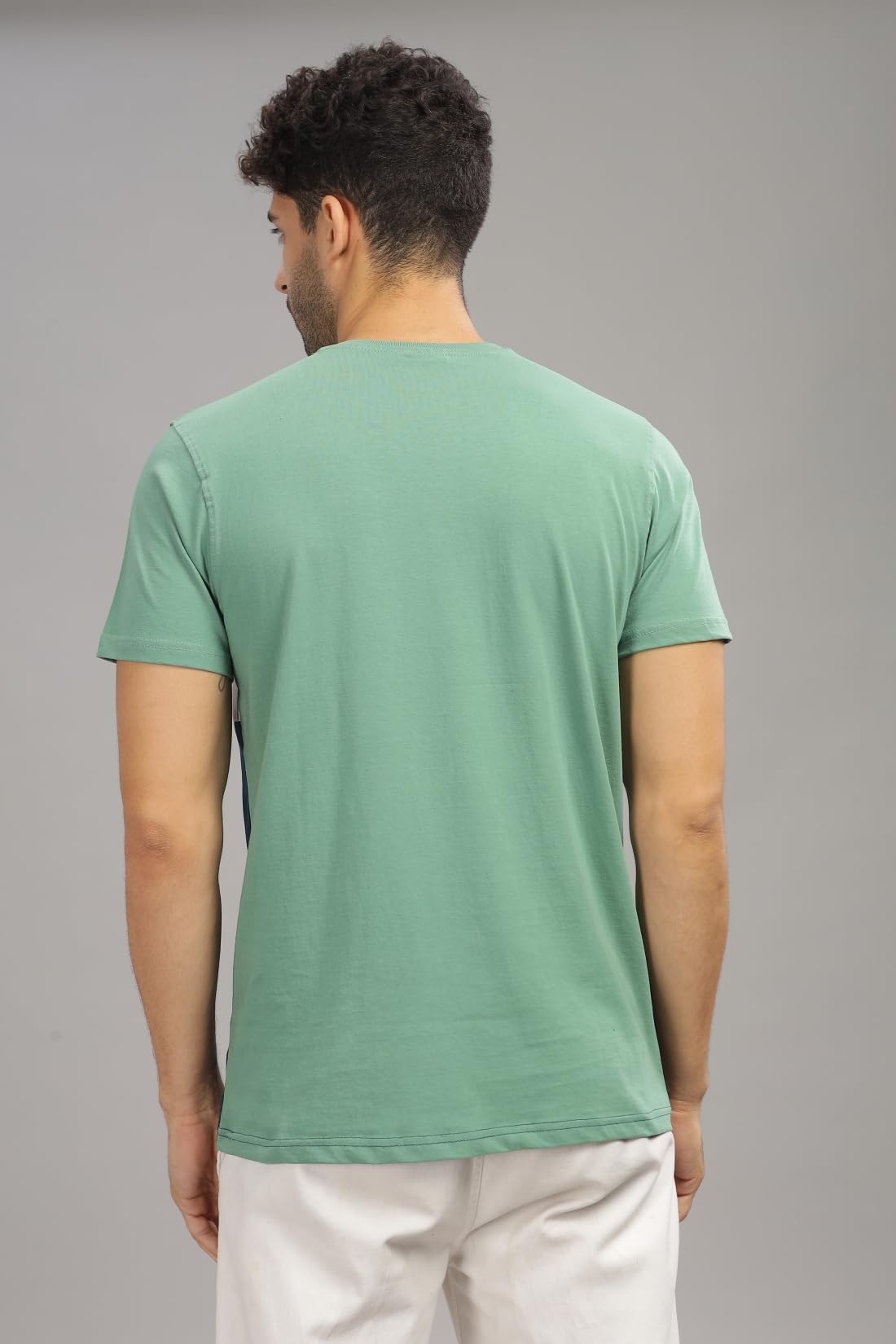 ADRO Tshirt for MenMulti Color T-Shirt for MenCotton T-ShirtMens TshirtRN8-24-PTWHSB