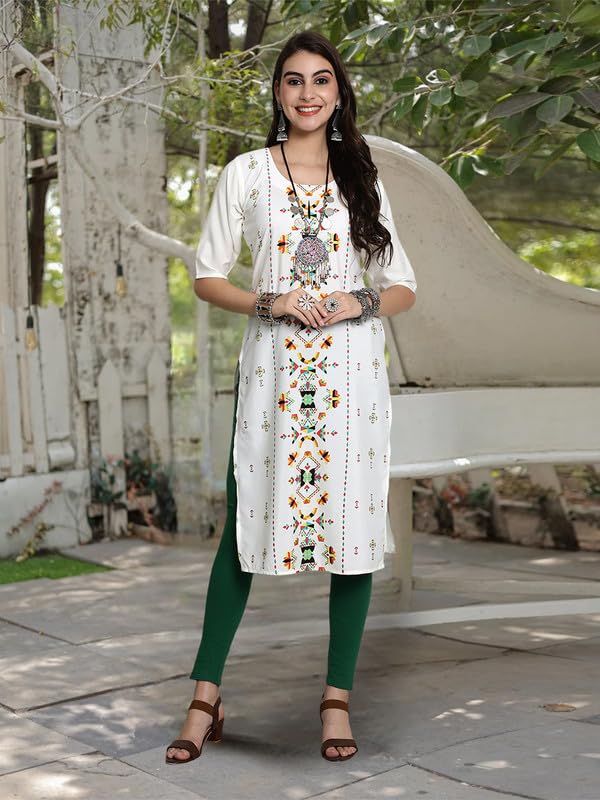 Pinkmint Printed Kurti for Womens Timeless Tradition Kurtis with a Classic Touch (Pack of 6)