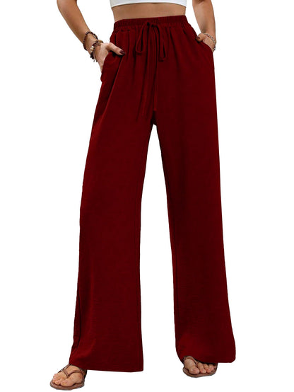 Toplot Trouser For Women || Casual Pants For Women || Loose Fit High-Waist Korean Pants || (Regular Fit | Polyester) (Women-Trou