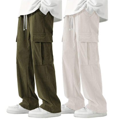 Greciilooks Cargo Joggers For Men  Cotton Loose Fit Utility Pants With 6 Pockets | Durable Outdoor & Hiking Trousers (Available
