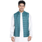 Fabindia Men Viscose Silk Slim Fit 2pc Set Green_XS