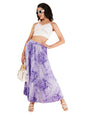 Kzully Crepe WomenS Skirts Purple