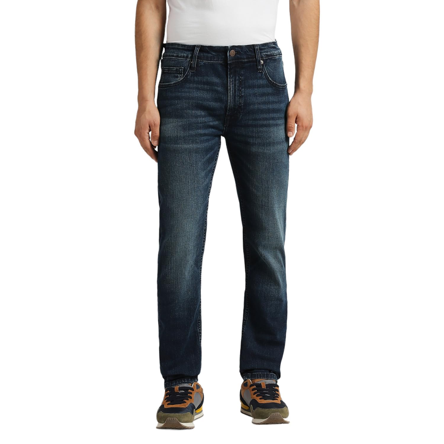 Pepe Jeans MenS Slim Jeans (Pm207859W453_Tinted Used_Dark Indigo Blue