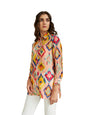 Leriya Fashion Printed Regular Fit Jeans Korean Trendi Western Tops For Women Stylish