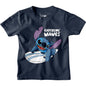 Bon Organik Boys Regular Fit T-Shirt (BON15079_Navy Blue