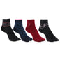 Bonjour Ankle Length Woolen Thumb Socks For Women- Pack of 4