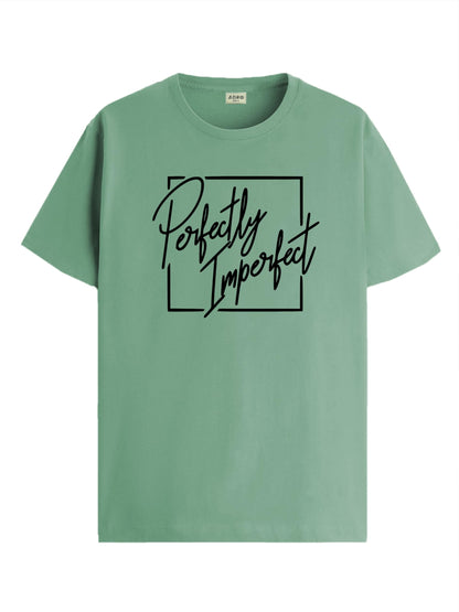 ADRO Mens Printed T Shirt - Premium Cotton Graphic Printed Tshirt - Pista T-Shirt - RN24-FECT-PT