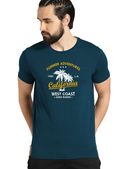 ADRO Summer Adventures California Mens Printed T-Shirt (XL)