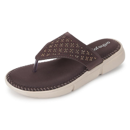 Ortho Joy Doctor Fancy Slipper For Women || Orthopedic WomenS Fancy Sandal For Women