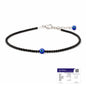 Astrotalk Evil Eye Anklet for woman with Black Tourmaline | Stone of Protection, Balance & Positivity | Spiritual Anklet for Women | Best Gift for Woman | Spiritual Jewellery for Women | Valentine Gift for Girlfriend