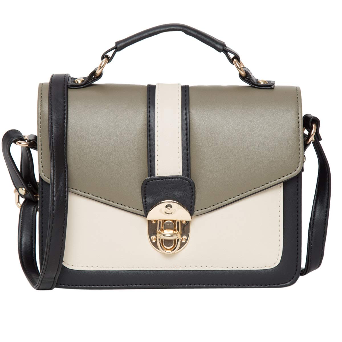 ADISA Womens Sling Bag (Olive)