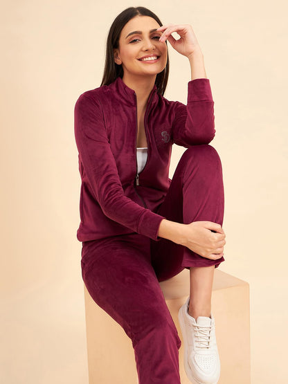 Sweet Dreams Women Solid Tracksuit