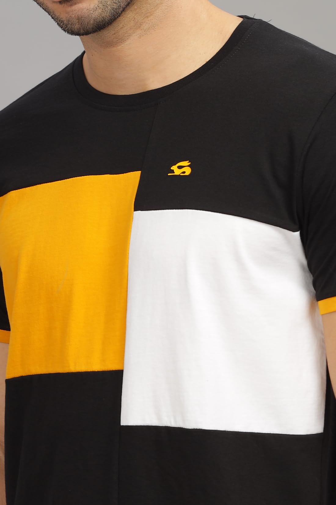 ADRO Tshirt for MenMulti Color T-Shirt for MenCotton T-ShirtMens TshirtRN8-24-BLMUWH