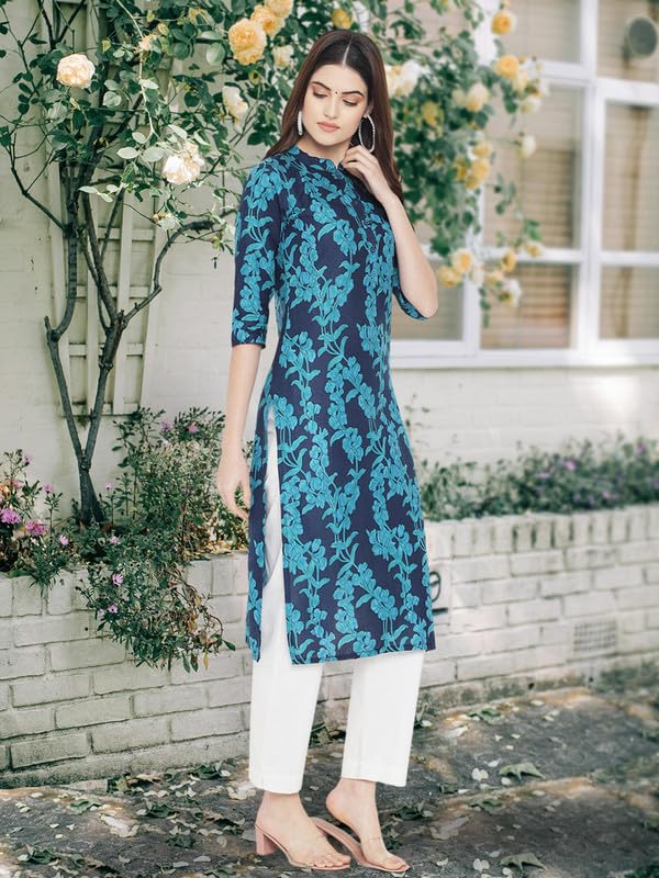 Pinkmint Women Cotton Printed Kurta Stylish Regulr Fit GirlS Combo Kurta Ll Regular Fit Combo Kurta (Pack Of 2)