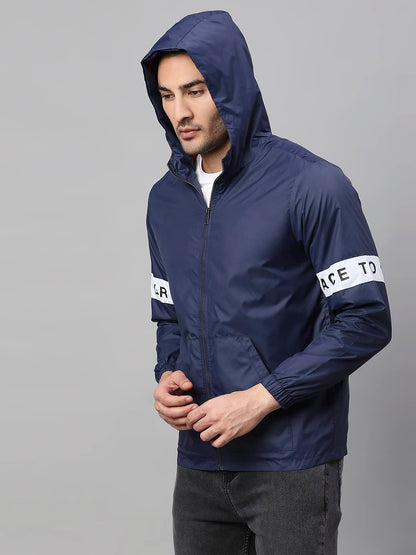 Dennis Lingo Polyester Regular Fit Full Sleeves MenS Panelled Shell Jacket With 2 Pockets - Lightweight Casual Winterwear For M