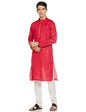 Manyavar Cotton Solid Casual Kurta Set For Men