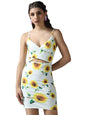 Greciilooks Dress For Women | Lycra | Mid-Thigh Length | Sleeveless | One-Piece | Summer Beach Wear Dresses For Women (In, Alpha