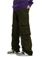 Greciilooks Casual Trousers Pants Green