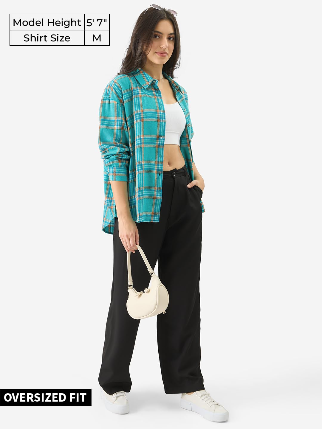 The Souled Store Plaid: Aruba Women Boyfriend Shirts