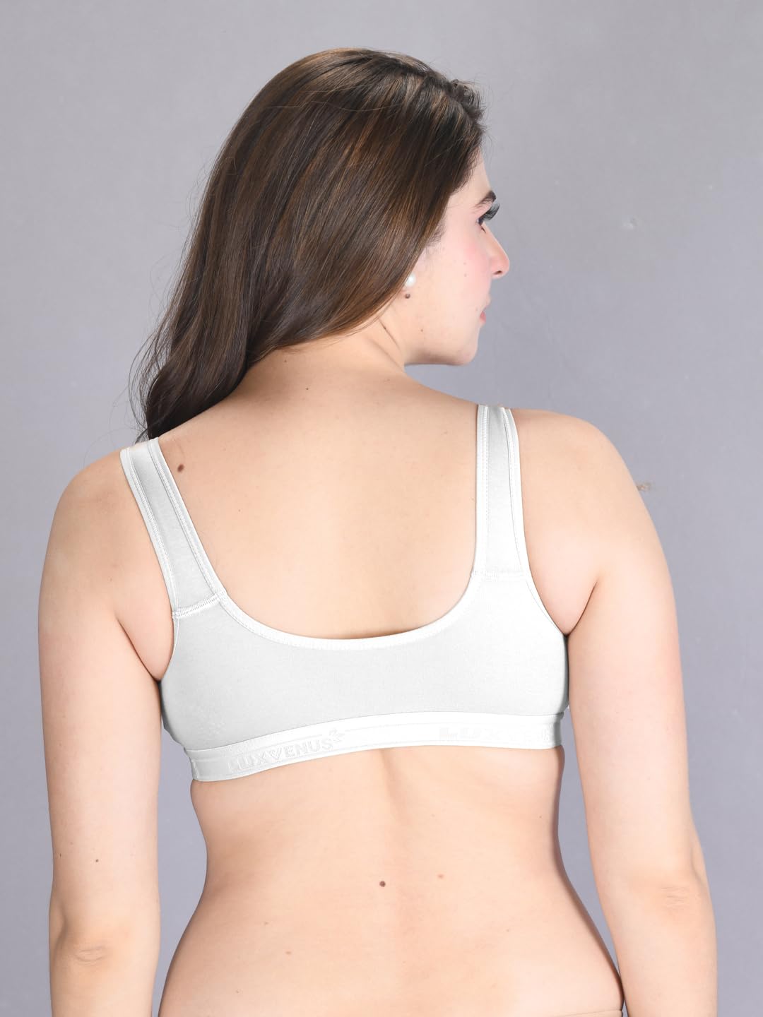 Lux Venus Wire Free Slip On Moulded Full Coverage Sports Bra