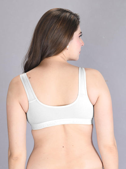 Lux Venus Wire Free Slip On Moulded Full Coverage Sports Bra