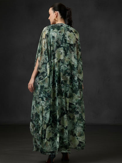 Libas Womens Printed Chiffon Co-Ord Set For Women