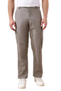 Dennis Lingo Men Solid Nylon Mid Rise Straight fit Cargo Trouser