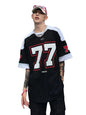Thalasi Men Cotton Jersey Aesthetic Oversized T Shirt For Men | Sports Jerseys T-Shirts & Half Sleeve Round Neck Printed Tshirt