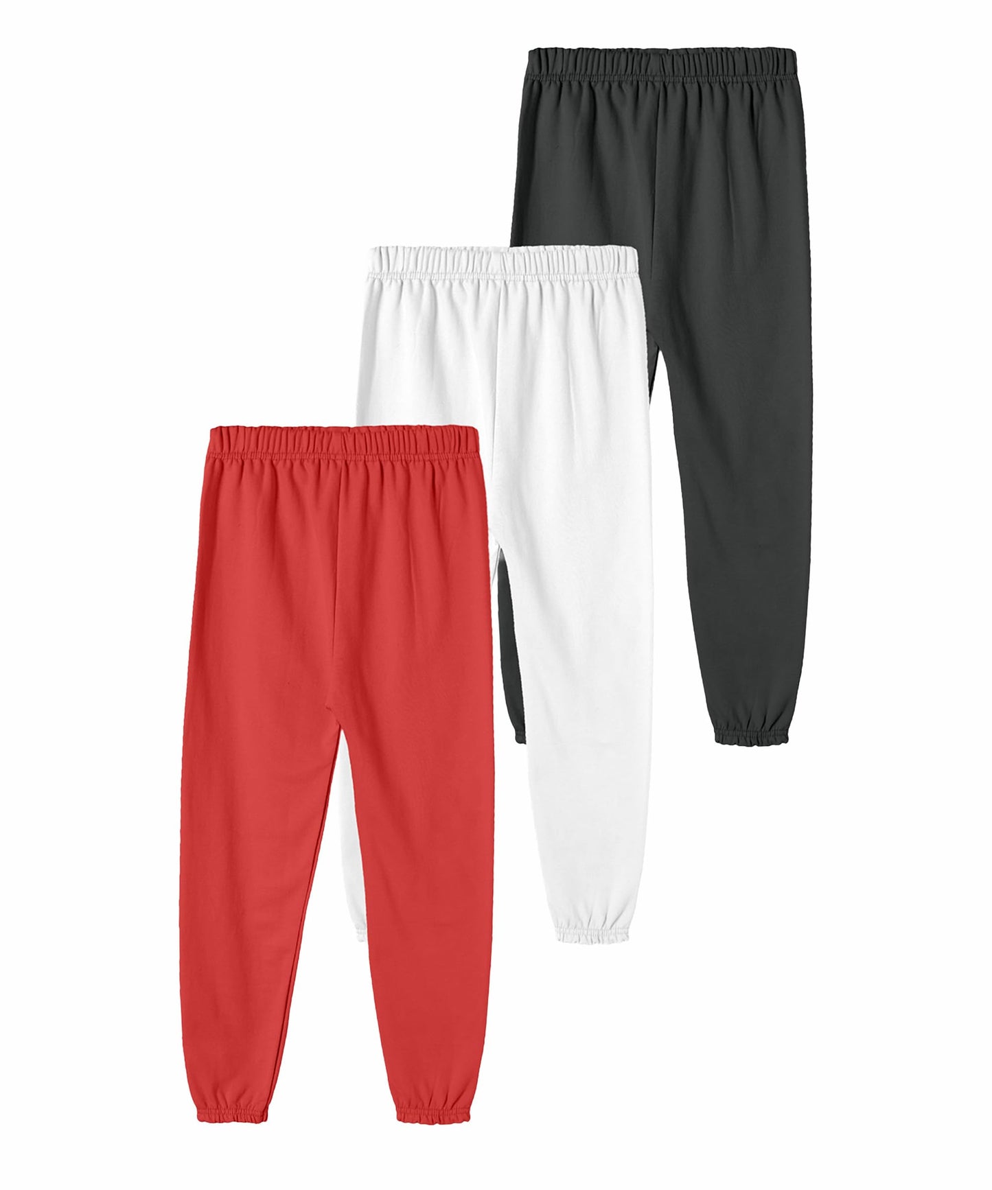 SHODOX Girls Cotton Blend Printed Regular fit Track Pants (Pack of 3)