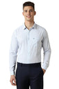 Allen Solly Men Slim Fit Striped Formal Full Sleeve T-Shirt