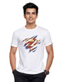 The Souled Store Superman: The Classic Symbol Mens and Womens Graphic Printed Cotton T-Shirt White T-Shirts Fashionable Trendy G
