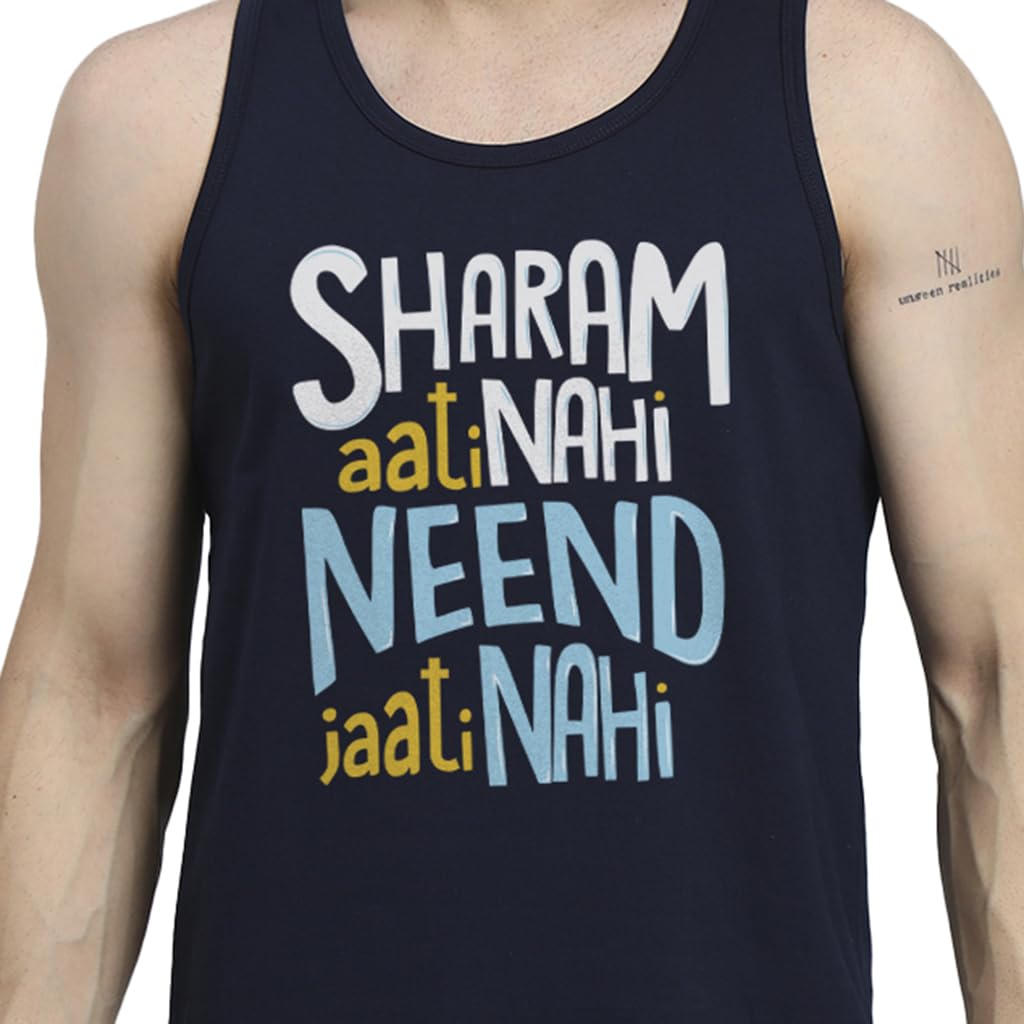 Peppyzone Mens Regular Fit Vest (TT-Trendy 56-60_Navy Blue2