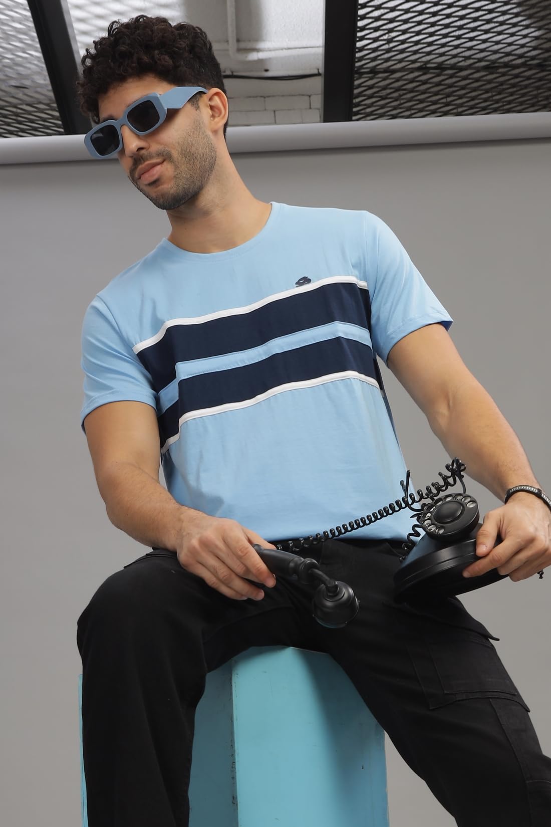 ADRO Tshirt for MenMulti Color T-Shirt for MenCotton T-ShirtMens TshirtRN8-24-SKNB