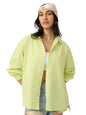 The Souled Store Solids: Lime Women and Girls Loose fit Full Sleeve Cotton and Linen Yellow Color Women Boyfriend Shirts