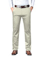 AVANOVA Regular Classic Design for Business and Formal Occasions (Mens Stretch Dress Pants 126_Beige