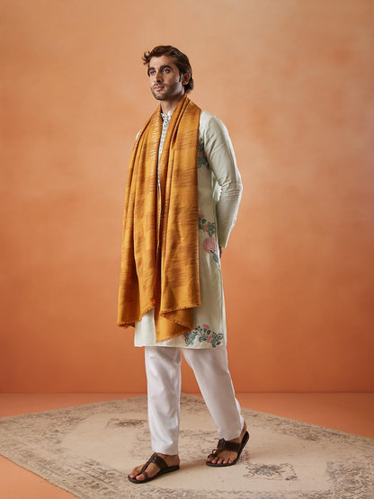 Pashmoda Men Rukhsaar Kaani Stole (Size 71x203 cm)