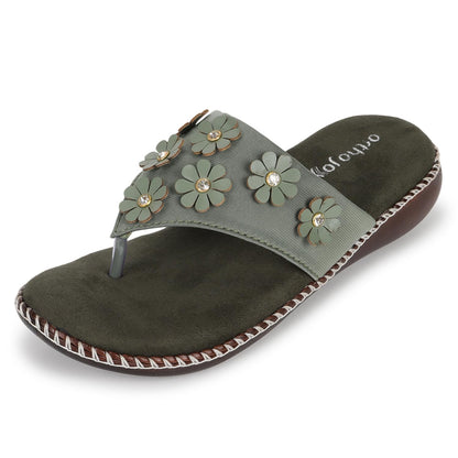 Ortho Joy Doctor Fancy Footwear For Women || Orthopedic WomenS Fancy Slipper/Sandal For Women
