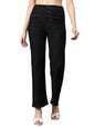 Kotty WomenS High Rise Solid Comfortable Stretchable Jeans(Black,26)