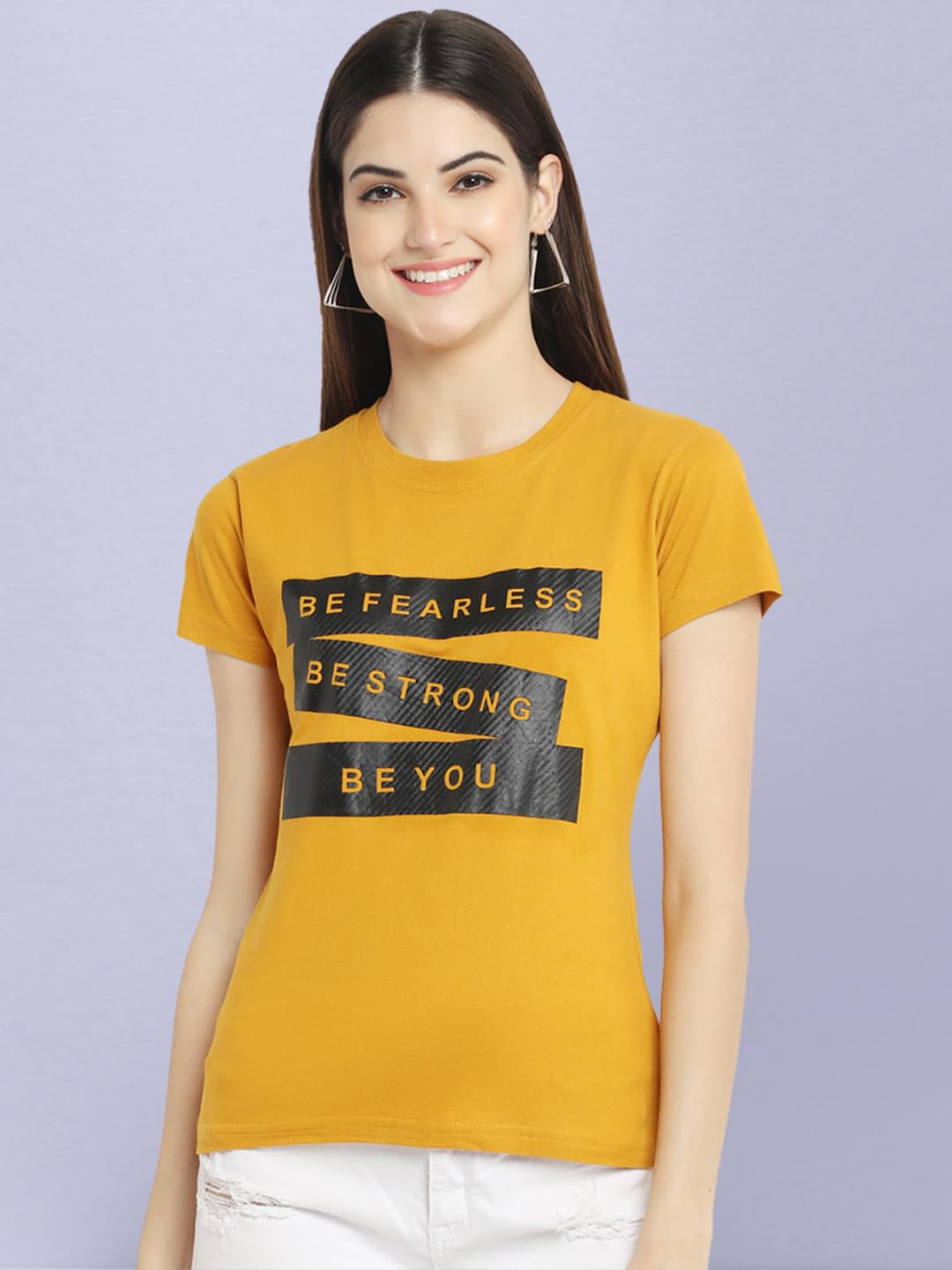 Tee Projekt Womens Cotton Blend Regular Fit T-Shirt