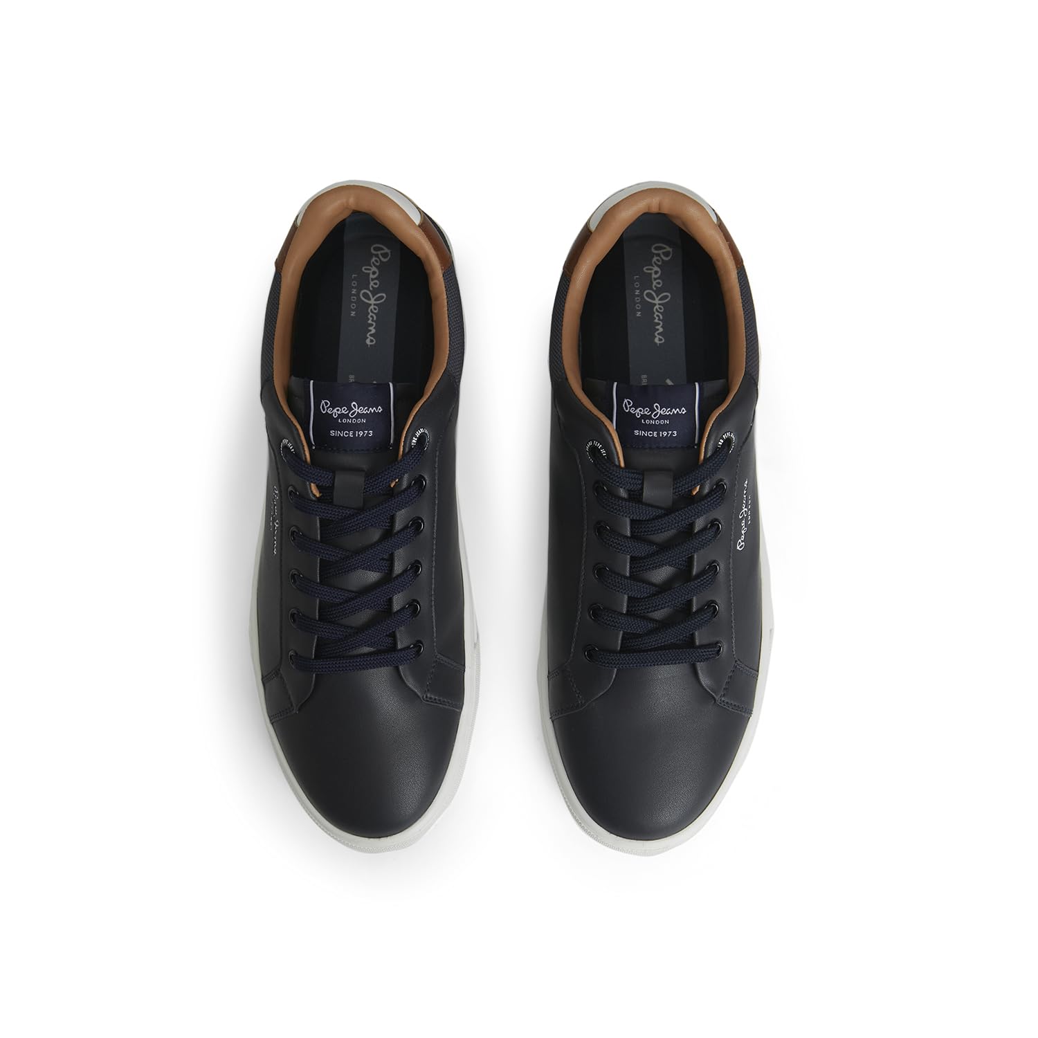 Pepe Jeans Kenton Court Navy Cupsole Sneakers