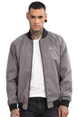 ADRO Jacket in Polyester Winter Jacket For Men, Full Sleeve Mens Jacket Monsoon Jacket For Men All Weather Jacket For Men Grey J
