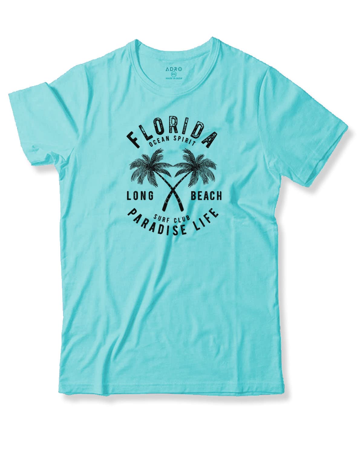 ADRO Florida Paradise Life Mens Printed T-Shirt