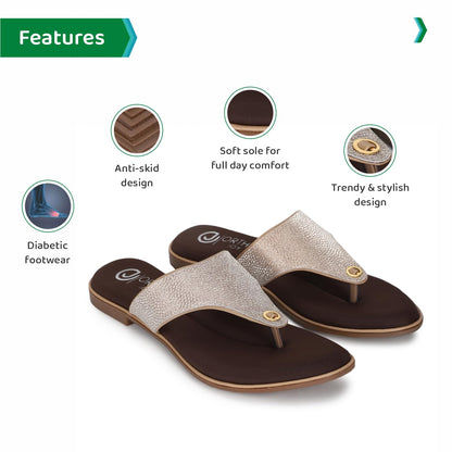 Ortho Joy Doctor Fancy Slipper For Women || Orthopedic WomenS Slipper || Fancy Slippers For Women