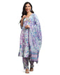 Leriya Fashion Cotton Alia Cut Kurta Set For Women| Alia Cut Anarkali Set For Women | Embroidery Kurta Set For Women| Kurta & Pa