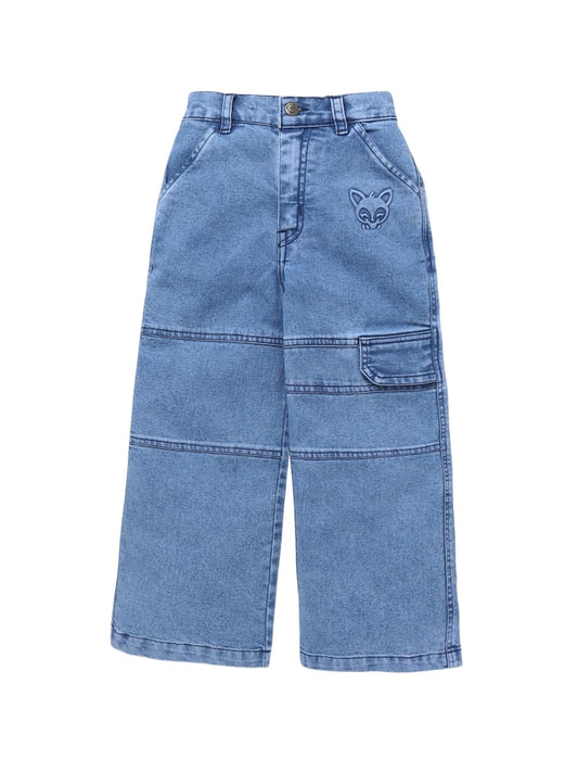 Naughty Ninos GirlS Loose Jeans (Nn00059Pnt_Blue