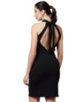 Oomph! WomenS Western & Fusion Wear Dress For Women, One Piece, Black - Md751