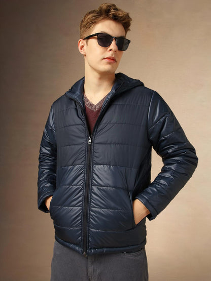 Dennis Lingo Men Regular Fit Polyester Full Sleeves Solid Jackets
