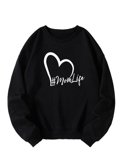 Kotty Women Full Sleeve Round Neck Pinted Sweatshirt